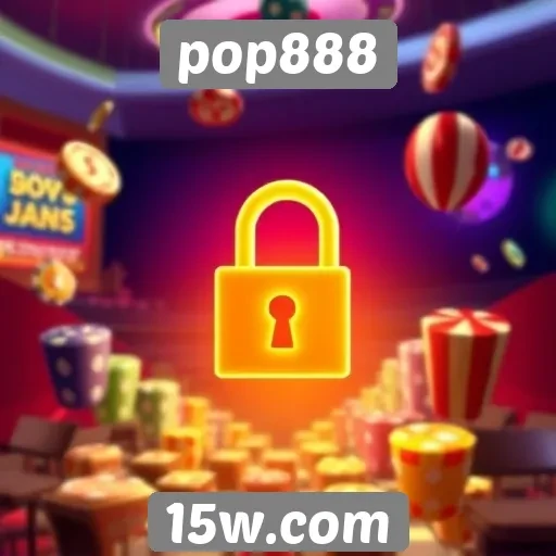 A segurança no site de jogos Pop888
