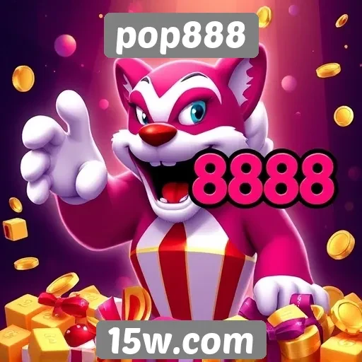 Variedade de jogos disponíveis no pop888